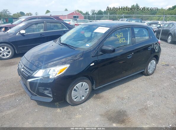 ML32AUHJ1RH037022 2024 MITSUBISHI MIRAGE Black Przód lewy