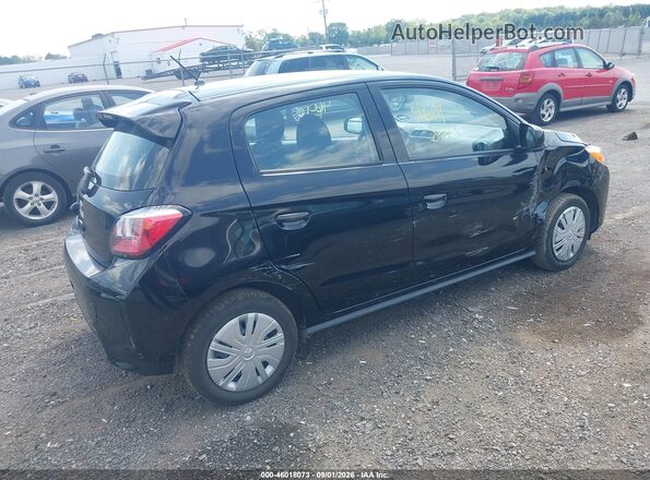 ML32AUHJ1RH037022 2024 MITSUBISHI MIRAGE Black Tył prawy