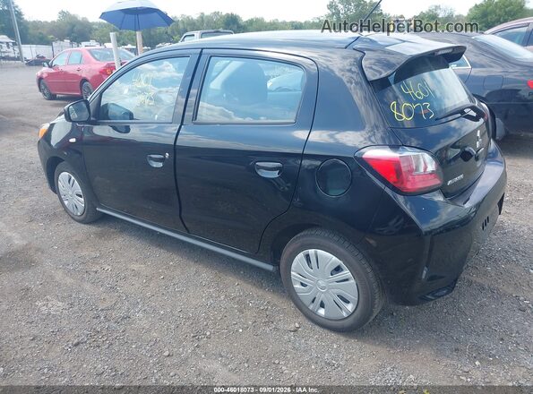 ML32AUHJ1RH037022 2024 MITSUBISHI MIRAGE Black Tył lewy