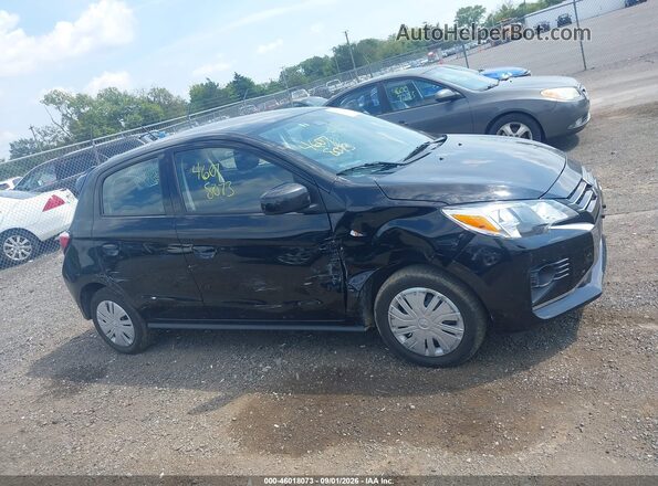 ML32AUHJ1RH037022 2024 MITSUBISHI MIRAGE Black Widok wnętrza z tyłu