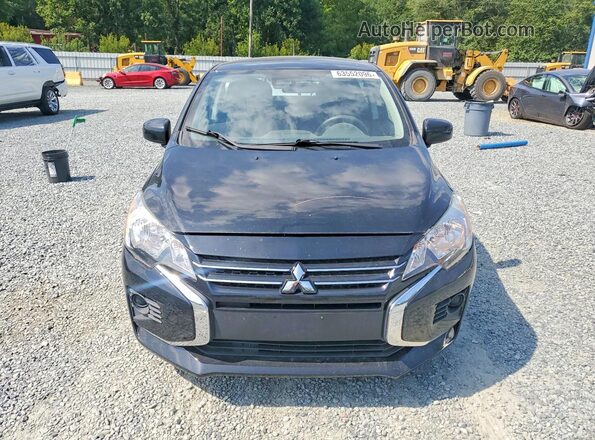 ML32AUHJ2NH003424 2022 MITSUBISHI MIRAGE Black Դիմացի տեսք