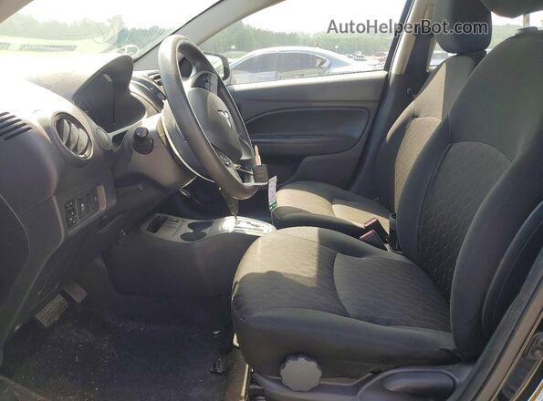 ML32AUHJ2NH003424 2022 MITSUBISHI MIRAGE Black Սալոնի դիմացի տեսք