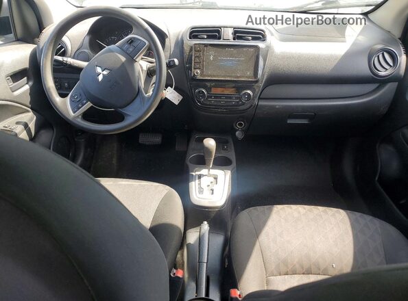 ML32AUHJ2NH003424 2022 MITSUBISHI MIRAGE Black Առջևի վահանակի տեսք