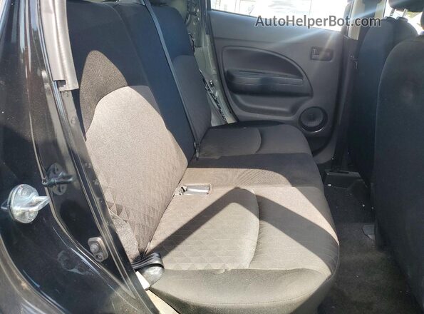 ML32AUHJ2NH003424 2022 MITSUBISHI MIRAGE Black Հետևի նստատեղերի տեսք