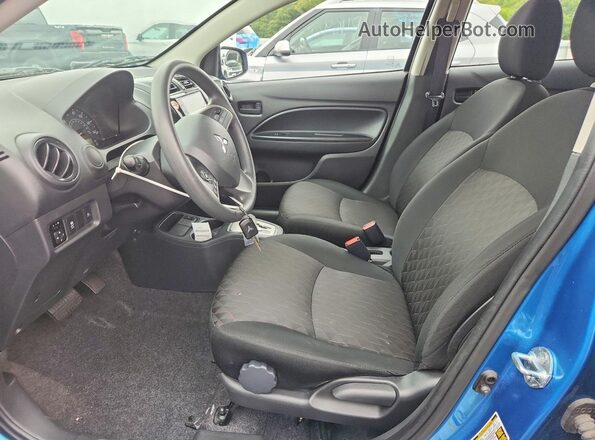 ML32AUHJ2RH024828 2024 MITSUBISHI MIRAGE Синий Вид салона спереди