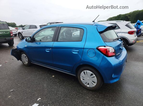 ML32AUHJ2RH024828 2024 MITSUBISHI MIRAGE Синий Задняя левая четверть