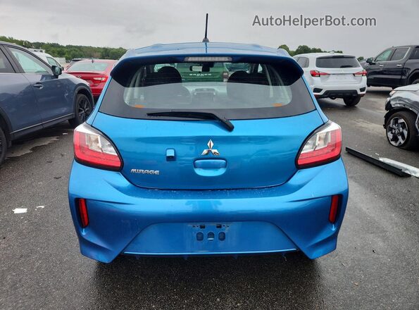 ML32AUHJ2RH024828 2024 MITSUBISHI MIRAGE Синий Вид сзади