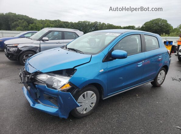ML32AUHJ2RH024828 2024 MITSUBISHI MIRAGE Синий Панорамный вид салона 360°