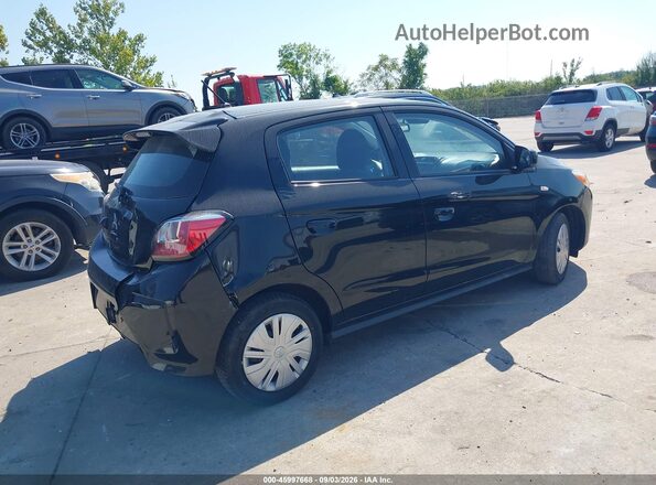 ML32AUHJ3RH025650 2024 MITSUBISHI MIRAGE Black Հետևի աջ