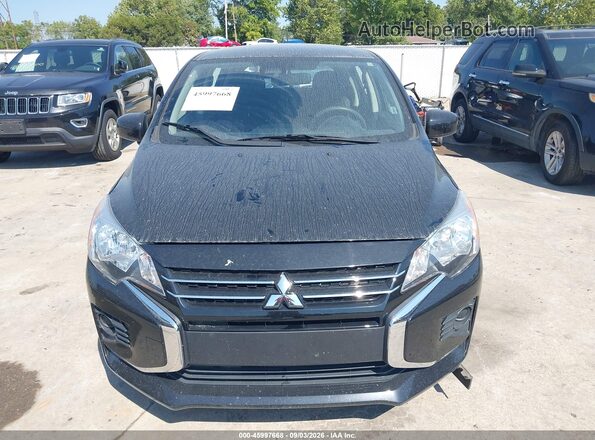 ML32AUHJ3RH025650 2024 MITSUBISHI MIRAGE Black Առջևի վահանակի տեսք