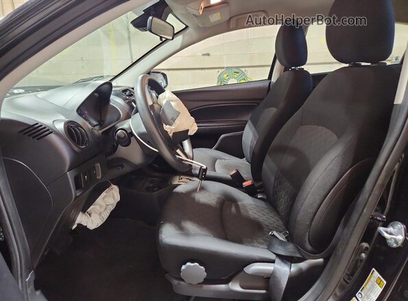 ML32AUHJ4RH030663 2024 MITSUBISHI MIRAGE Черный Вид салона спереди