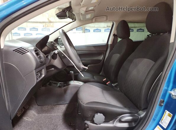 ML32AUHJ6RH012715 2024 MITSUBISHI MIRAGE Blue Widok wnętrza z przodu