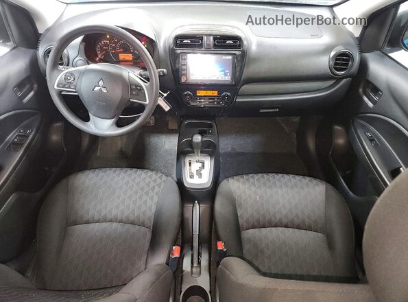 ML32AUHJ6RH012715 2024 MITSUBISHI MIRAGE Blue Widok deski rozdzielczej