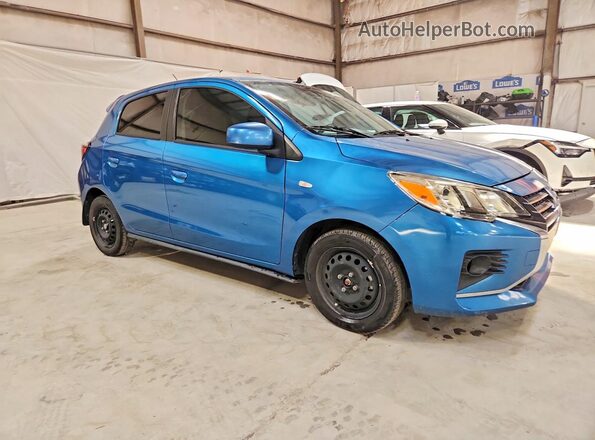 ML32AUHJ6RH012715 2024 MITSUBISHI MIRAGE Blue Przód prawy