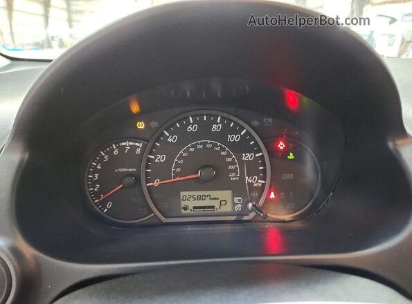 ML32AUHJ7RH021746 2024 MITSUBISHI MIRAGE Серебряный Вид щитка приборов