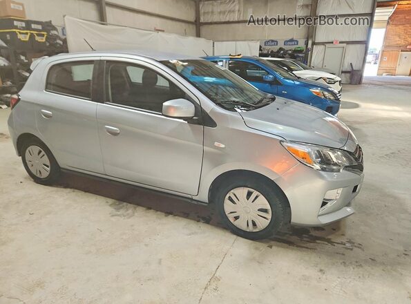 ML32AUHJ7RH021746 2024 MITSUBISHI MIRAGE Серебряный Передняя правая четверть