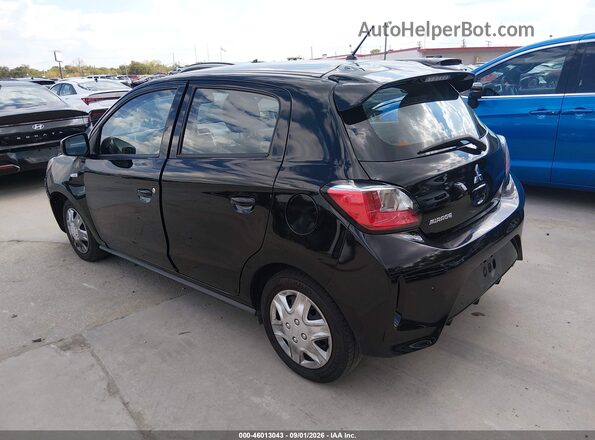 ML32AUHJXRH009624 2024 MITSUBISHI MIRAGE Black Հետևի ձախ