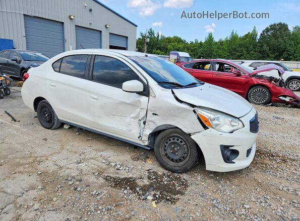 ML32F3FJ2LHF08331 2020 MITSUBISHI MIRAGE White Delantero derecho