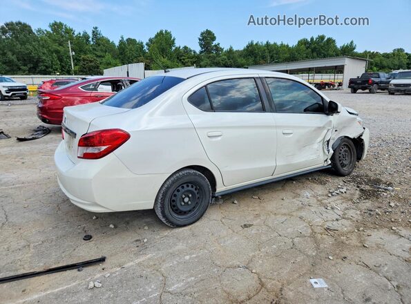 ML32F3FJ2LHF08331 2020 MITSUBISHI MIRAGE White Trasero derecho