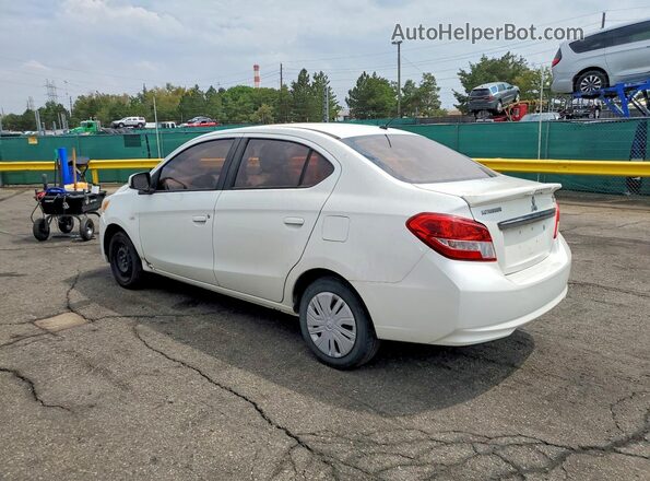 ML32F3FJ3HH003287 2017 MITSUBISHI MIRAGE White Trasero izquierdo