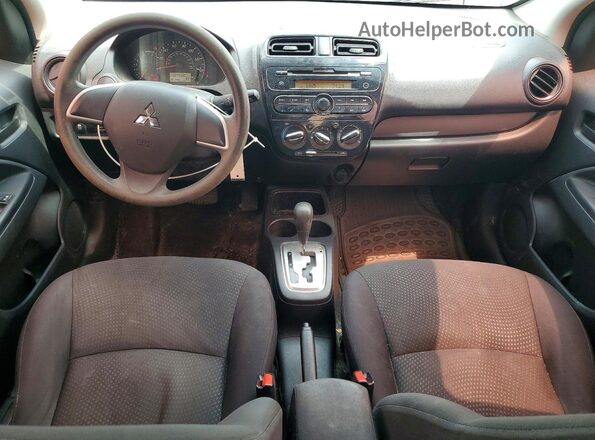 ML32F3FJ3HH003287 2017 MITSUBISHI MIRAGE White Vista del salpicadero