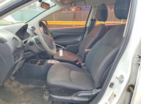 ML32F3FJ3HH003287 2017 MITSUBISHI MIRAGE White Vista interior delantera
