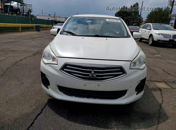 ML32F3FJ3HH003287 2017 MITSUBISHI MIRAGE White Vista frontal