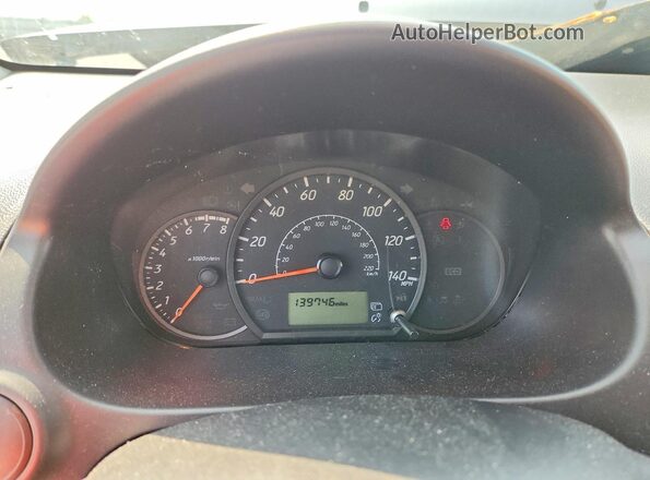 ML32F3FJ4HHF08421 2017 MITSUBISHI MIRAGE Black Vista del cuadro de instrumentos