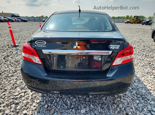 ML32F3FJ4HHF08421 2017 MITSUBISHI MIRAGE Black Vista trasera