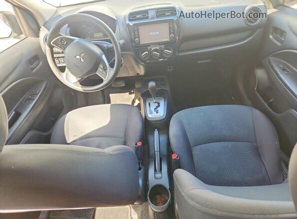 ML32F3FJ6KHF17533 2019 MITSUBISHI MIRAGE Белый Вид панели приборов