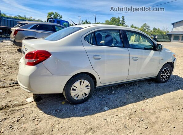 ML32F3FJ6KHF17533 2019 MITSUBISHI MIRAGE Белый Задняя правая четверть