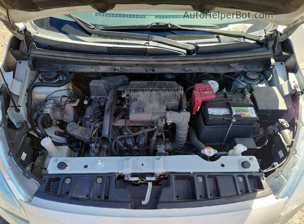 ML32F3FJ6KHF17533 2019 MITSUBISHI MIRAGE Белый Вид задней части салона