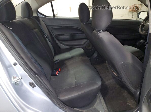 ML32F3FJ9LHF07693 2020 MITSUBISHI MIRAGE Silver Հետևի նստատեղերի տեսք