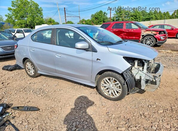 ML32FUFJ5MHF05978 2021 MITSUBISHI MIRAGE Серебряный Передняя правая четверть