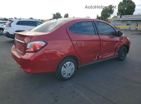 ML32FUFJ7RHF17055 2024 MITSUBISHI MIRAGE Red Trasero derecho
