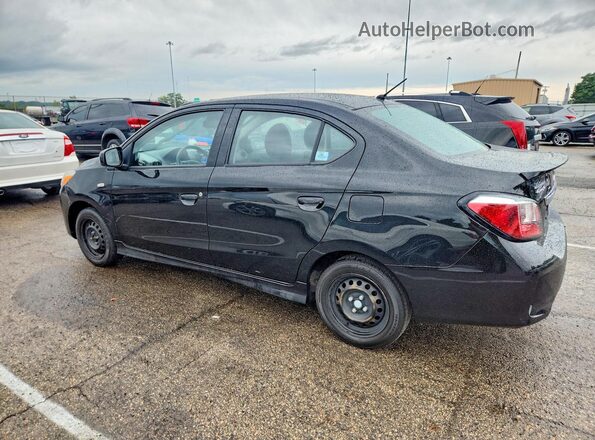 ML32FUFJ8MHF01536 2021 MITSUBISHI MIRAGE Black Tył lewy