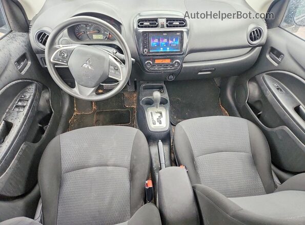 ML32FUFJ8MHF01536 2021 MITSUBISHI MIRAGE Black Widok deski rozdzielczej