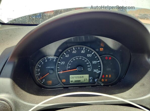 ML32FUFJ8RHF08090 2024 MITSUBISHI MIRAGE White Vista del cuadro de instrumentos