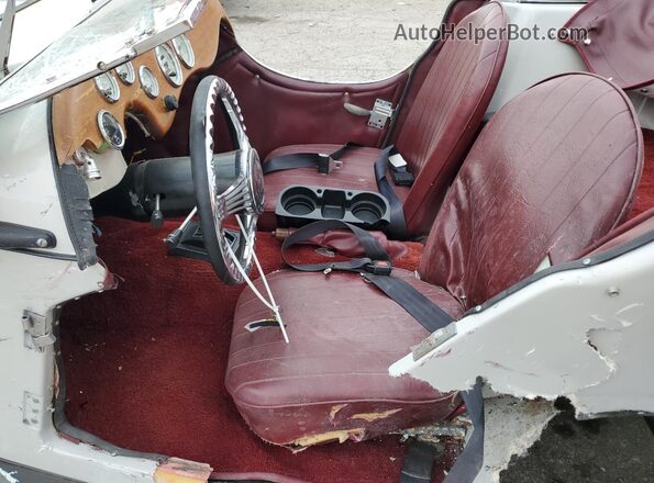 MV1N3517061ND 1939 JAGUAR ROADSTER Двухцветный Вид салона спереди