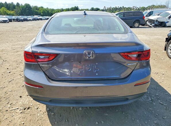 NJ2446E 2021 HONDA INSIGHT Gray Вид ззаду