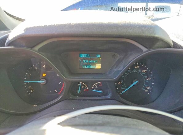 NM0GE9F72J1373431 2018 FORD TRANSIT Blue Widok zestawu wskaźników