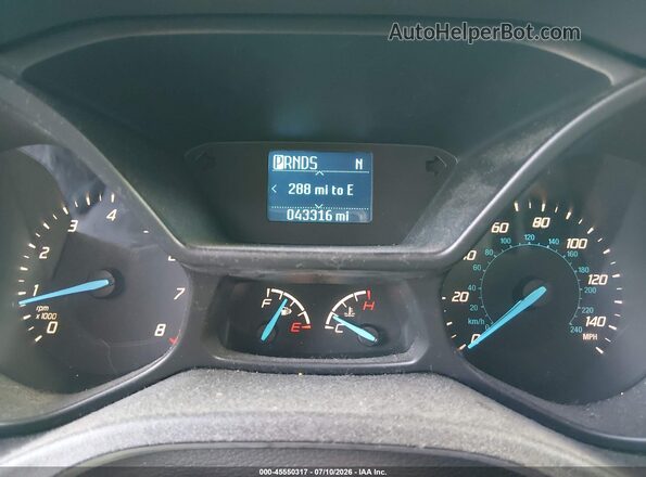 NM0LE7E73H1322891 2017 FORD TRANSIT CONNECT Blue Rear seats view