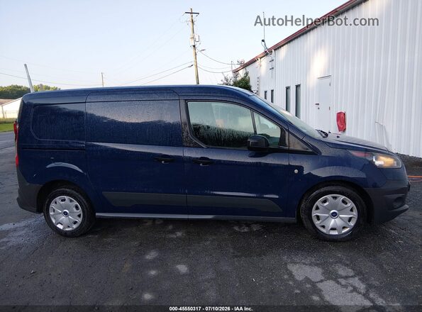 NM0LE7E73H1322891 2017 FORD TRANSIT CONNECT Blue Rear interior view