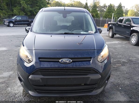 NM0LE7E73H1322891 2017 FORD TRANSIT CONNECT Blue Instrument cluster view