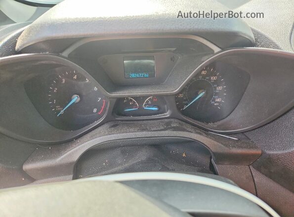 NM0LS6E79J1361834 2018 FORD TRANSIT White Vista del cuadro de instrumentos