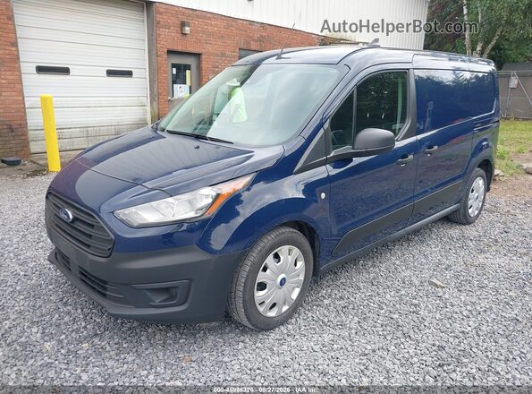 NM0LS7E27M1489651 2021 FORD TRANSIT CONNECT Blue Vista tres cuartos delantera izquierda