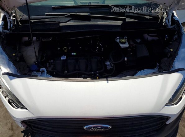 NM0LS7E29M1505672 2021 FORD TRANSIT Белый Вид подкапотного пространства