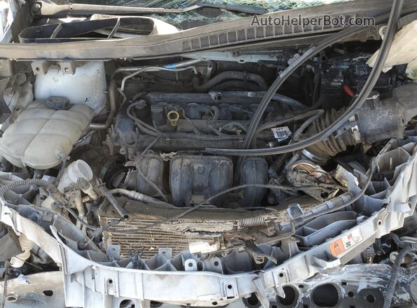 NM0LS7E76H1296635 2017 FORD TRANSIT Белый Вид подкапотного пространства