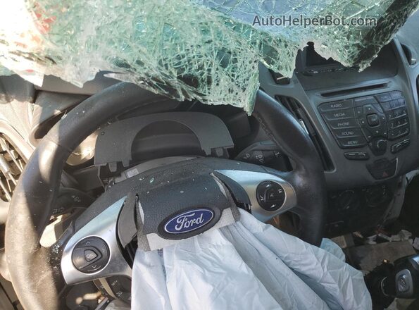 NM0LS7E76H1296635 2017 FORD TRANSIT Белый Вид щитка приборов