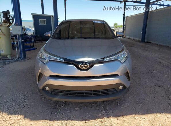 NMTKHMBX0JR013590 2018 TOYOTA C-HR Silver წინა ხედი